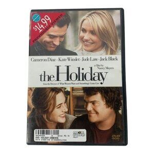 The Holiday DVD Cameron Diaz Kate Winslet Jude Law Romantic Comedy 2006